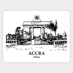 Accra - Ghana Magnet
